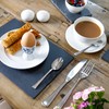 MIKASA Satin Symmetry Cutlery Set, Stainless Steel, 16 Pieces, Service