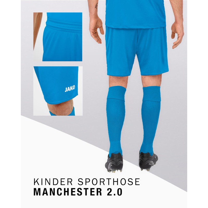 Jako Children's Manchester 2.0 Sports Shorts, 152