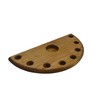 Bourbon Cork Display Half Moon Shape With Light and Glass