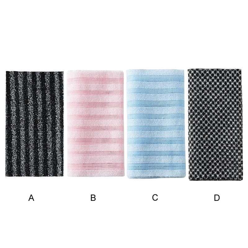 AIXXCUVQ 2pack/lot Blissal Shower Loofah Exfoliating Towel 25 100cm For