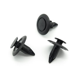 VVO Fasteners Black Plastic Clips Tailgate Trim Compatible with Some Mazda 3 CX-3 CX-5 2 (Pack of 10 Clips)
