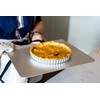 Chabrias Ltd Professional Silver Aluminium Loose Base Fluted Flan Tin,