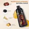 Shampoo Tinte Instantáneo Cubre Canas 3en1 Natural Jengibre