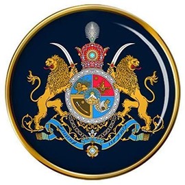 Giftshop UK Iran Imperial Crest Badge, Metal