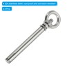 PATIKIL Expansion Eye Bolt M8x120mm, 4 Pack 304 Stainless Steel