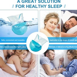 Homefantasy Snoring Stopper, Anti Snoring Splint Tooth Splints Against Snoring & Teeth Knees for Men and Women