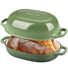 EDGING CASTING Enameled Cast Iron Dutch Oven Pot with Lid,