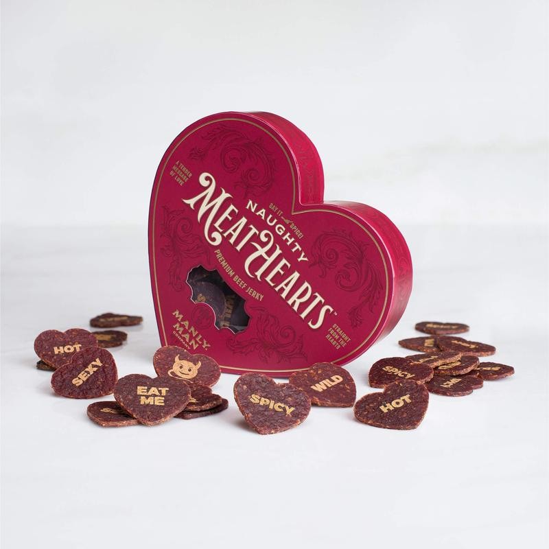 Meathearts™ Gourmet Beef Jerky Gifts Love Flavors - Flavor &