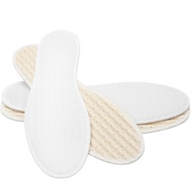 biped 3 Pairs of Barefoot Soles - Soft and Anti-Bacterial - Insoles with Pleasant Fresh Odour z1016 - - 38