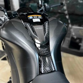 Black Doves Graphics 3D Resin Sticker Compatible with Kawasaki Z1100 2026 (BK1) | Made in Italy (Tank Protection)