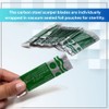 All-Purpose 60 Pcs Sterile Blades #10#11#12#14#15#16 + Stainless Steel Scalpel