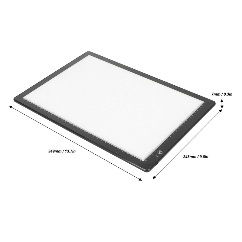 Slide Viewer Ultra Slim A4 Size 3 Brightness Mode APP
