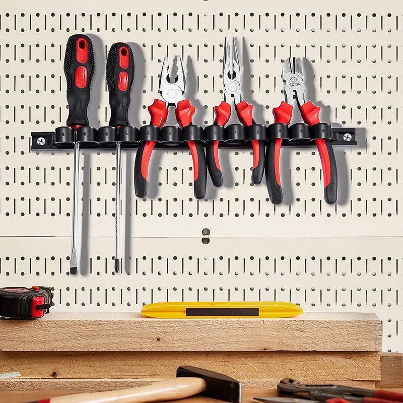 3-H Screwdriver Organizer,Tool Holder Rack,Tool Organizer Wall Mount for Wrench