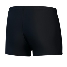 Speedo Medley Men's Chlorine-Resistant Swimming Trunks, Colour: Black-Red, Size: 7