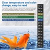 6Pcs Fish Tank Thermometer Tropical, Aquarium Water Thermometer, Stick-on Strip