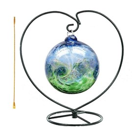 SGrace Ornament Display Stand with 1 Rope String Holder Home Wedding Decoration Rack (1, Heart)