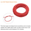 MECCANIXITY 26AWG Wire 26 Gauge Stranded Wire PVC Hookup Wire,