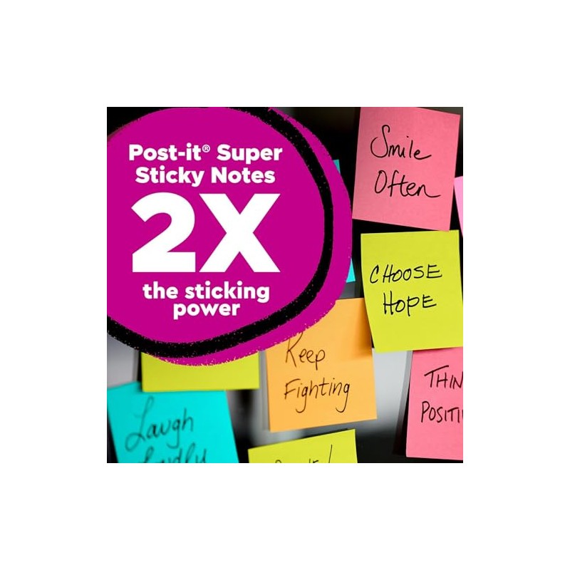 Post-it® - Nota adhesiva superadhesiva