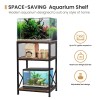 SwaaVee Aquarium Stand, 10 Gallon Fish Tank Stand with Storage,