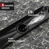 WEBANG 24 Inch Linear Shower Drain Rectangular Floor Drain with