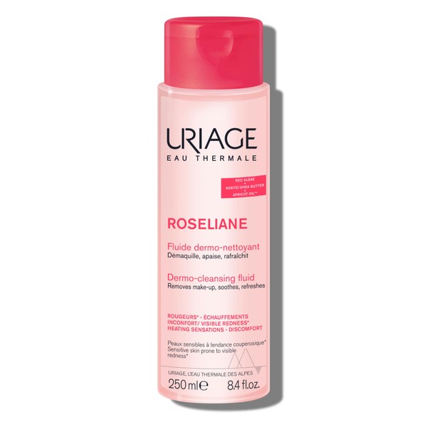 Uriage Uriage Rosliane Anti-Redness Dermo-Cleansing Fluid for Face & Eyes