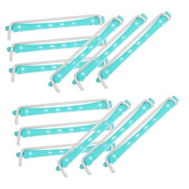 Gatuida 24pcs Hair Perm Rods for Women Flexible Curling Rollers for DIY Hairstyling Suitable for All Hair Types Easy to Use Non Damaging Plastic Perm Rods for Home and Salon