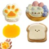 4 PCS Taba Squishy, Taba Squishy Paw, Taba Squishy Kit,