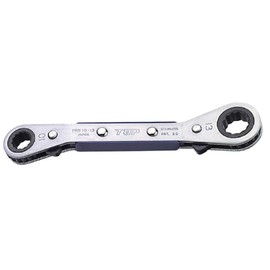 TOP PRB-10x13 Vent Plate Ratchet Wrench 0.4 x 0.5 inches (10 x 13 mm), 20° Feed, Domestically Produced, Tsubame Sanjo