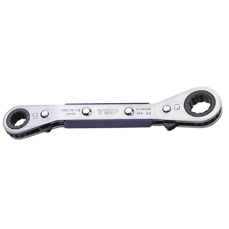 TOP PRB-10x13 Vent Plate Ratchet Wrench 0.4 x 0.5 inches