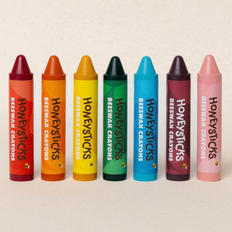 Honeysticks Beeswax Crayons Super Jumbos 7pk