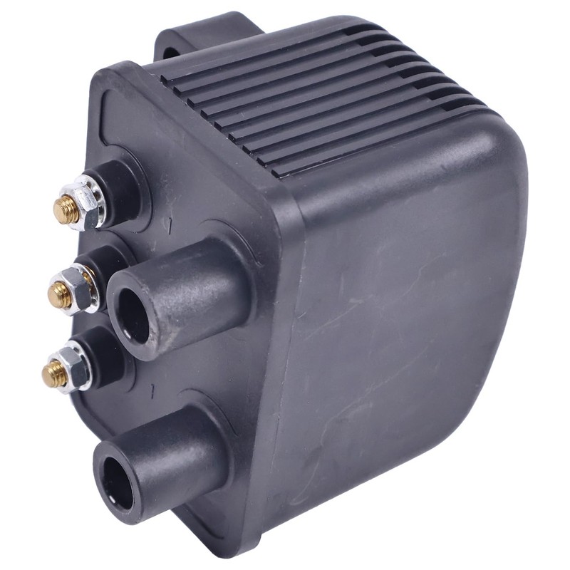 Lesurey Single Fire Ignition Coil 53-434 Compatible with Harley Models