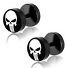 Comfort Zone Studios 8 MM (0g) Black Stainless Steel Two-Tone