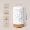 Earnest Living Essential Oil Diffuser White Ceramic Diffuser 100 ml
