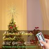 Obralitic 15 Inch Christmas Tree Star Topper with 150 LED