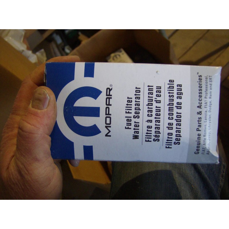 Mopar GENUINE MOPAR 68235275AB FUEL FILTER WATER SEPERATOR 14-19 DODGE