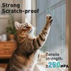 FCSOTSPS Pet Proof Window Door Screen Roll,37.4INx16.4FT Polyester Window Screen