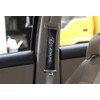 Poecar Seat Belt Pad Shoulder Cover Soft Material Embroidered Carbon