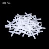 uxcell 300Pcs Tile Spacers 2.5mm 3/32" Wall Floor Tile Plastic