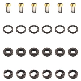 6Set Fuel Injector Service Repair Kit for Toyota Corolla Matrix 1.8L 09-15 23250-0T020 23250-0T010 Prius 1.8L Camry RAV4 Sienna 2.5L 23250-36010 23250-37020