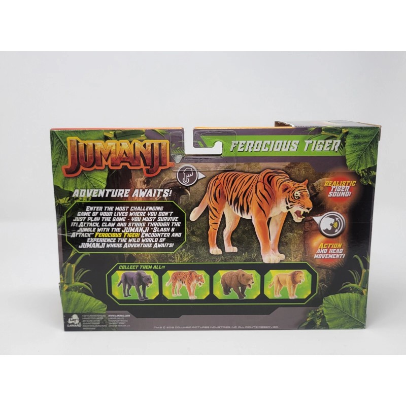 Lanard Jumanji Ferocious Tiger with Realistic Tiger Sound Roar