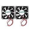 Create idea 2pcs 12V PC Case Cooler Fan ME70201V1-A99 70x70x20mm
