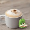 Miniature Frog Figurines Funny Desk Pets Frog Sculpture for Shelf,