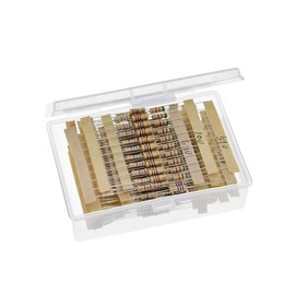 KSOPUERT - Kit de resistencias de película de carbono de 1/2 W, 5 % 30 valores, 300 unidades, surtido de resistencias de 10 ~ 1 M ohmios surtidos compatibles con ± 5 % de tolerancia