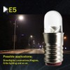 Ruiandsion E5 LED Bulb 12V Warm White E5 E5.5 Screw
