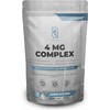 NAIMA 4 MG Complex 150 g, Sabor Natural | Suplemento en Polvo 100 % Puro con Citrato,Glicinato,Treonato y Gluconato de Magnesio| Con Inulina de Agave, Minerales y Vitaminas| Alta Absorción,Soporte Digestivo