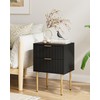Aienvey Nightstand, 2 Drawer Dresser for Bedroom, Small Side Table