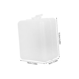 Gatuida Plastic Gas Storage Tank for Mini Bikes Compact Fuel Container for Pocket Bikes Seamless Integration Optimal Performance Ample Capacity for Long Rides Practical Design