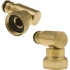 Hydrogarden 2 x Garden Hose Elbow Connector 90 Degree Hose