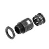 sourcing map Cable Gland Corrugated Tube Connector AD25 Pipe Joint