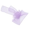 10Pcs Organza Banquet Chair Sash Exquisite Chair Bows Sashes for